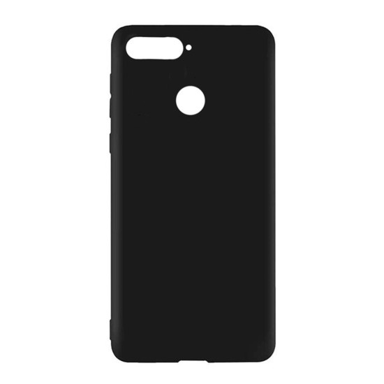 Soft Silicon Case for Huawei Y6 Prime 2018 Black Soft Silicon Case for Huawei Y6 Prime 2018 Black